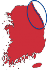 East Coast (Gangwon) Bicycle Map