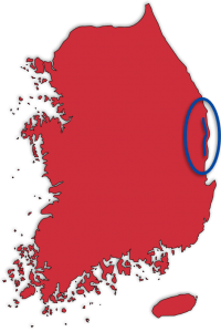 East Coast (Gyeongbuk) Bicycle Map