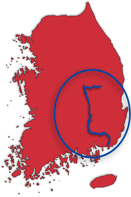 Nakdonggang Bicycle Map