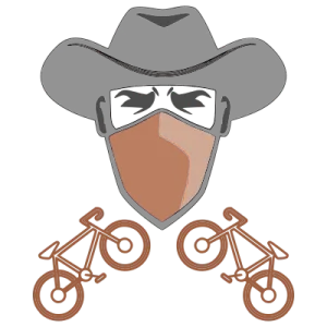 Western Routes bicycle path logo.