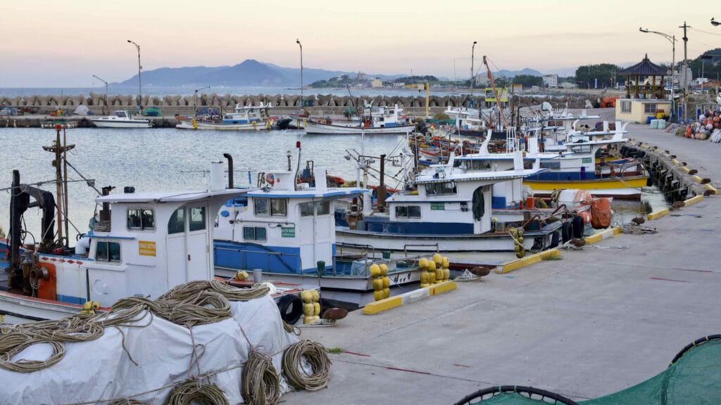 A picture of Baekseok Port (백석항) in Yeongdeok County, South Korea.