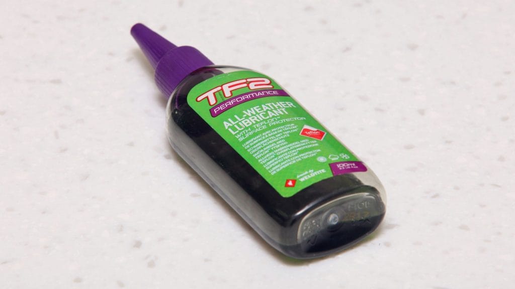 A picture of bike chain lube.