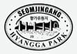Hyangga Park​ certification center checkpoint stamp for Korea's Bicycle Certification system.