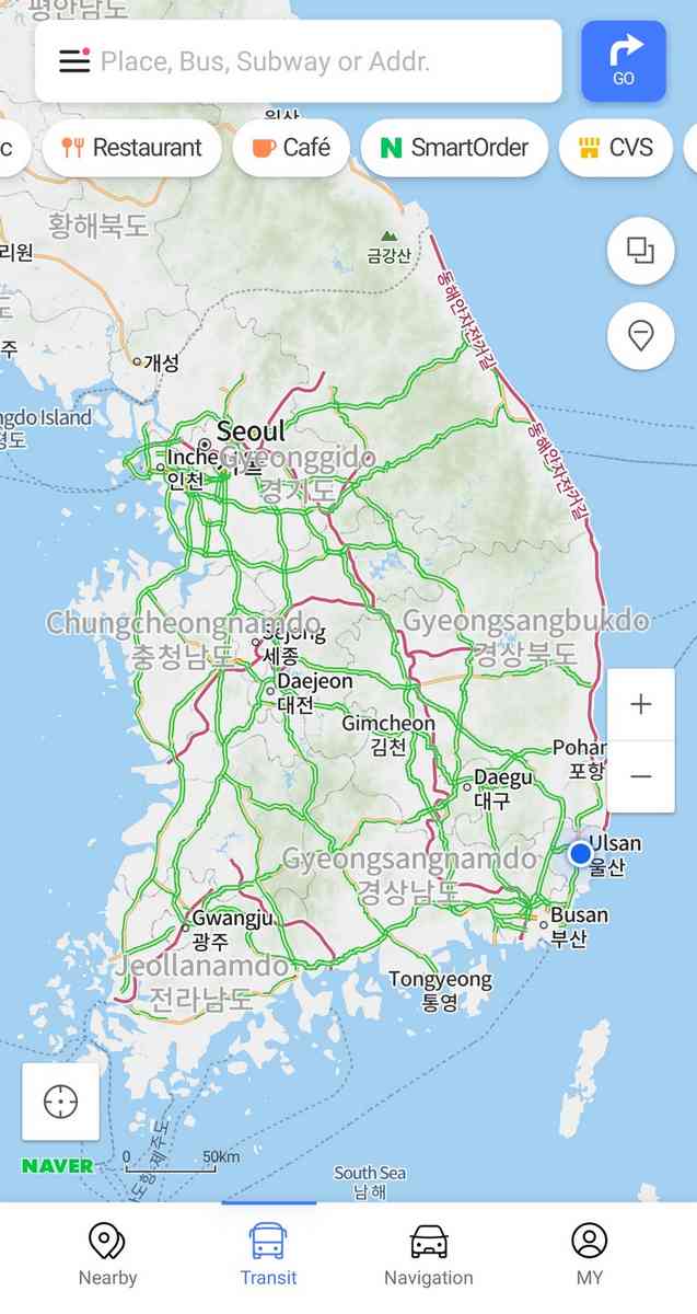 Maps Use Korea S Web Maps Find Bike Maps Korea By Bike