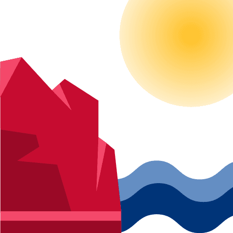 Korean East Coast Bicycle Route icon.
