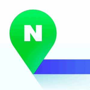 The logo for Naver Maps.