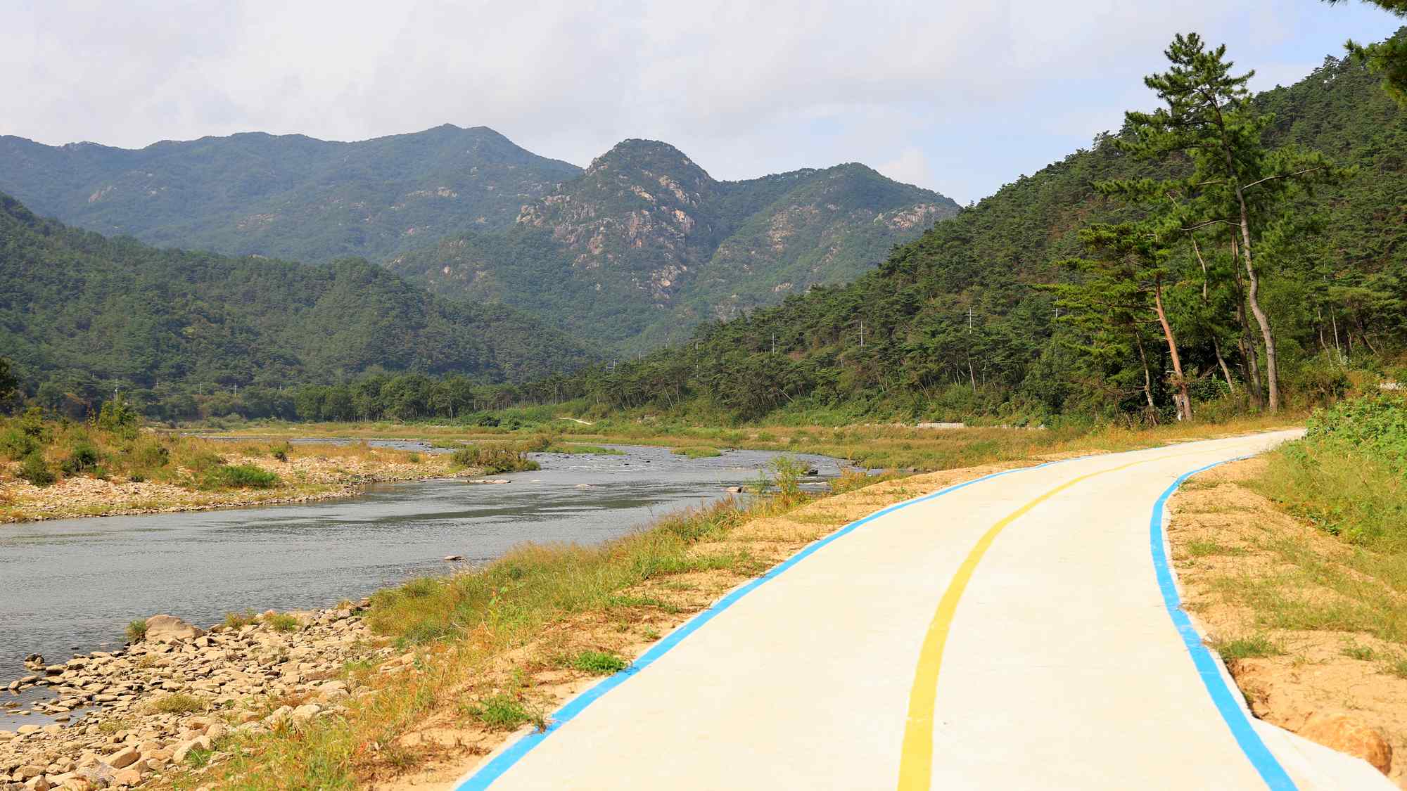 Seomjingang Bike Path - Imsil Gokseong - Namwon Bike Path Namwon Tree Mountain