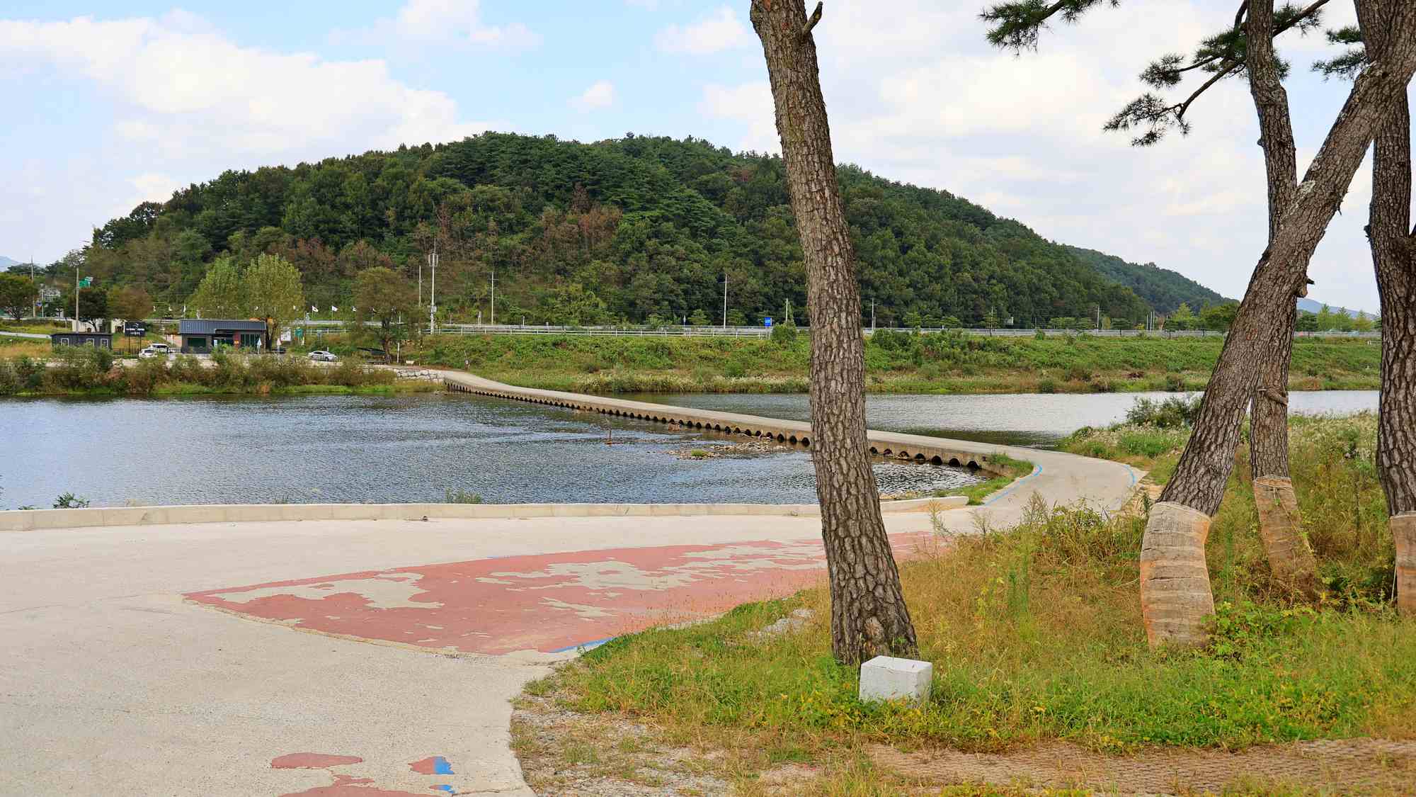 Seomjingang Bike Path - Imsil Gokseong - Seomjin River Water-Level Bridge Sunchang