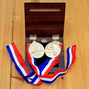 Cross-Country 4 Rivers Medals