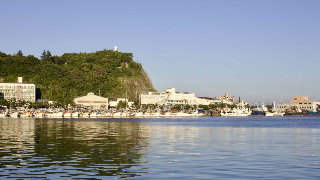 A picture of Deunggi Mountain Park (후포등기산공원; map) in Hupo Port, Uljin County, South Korea.