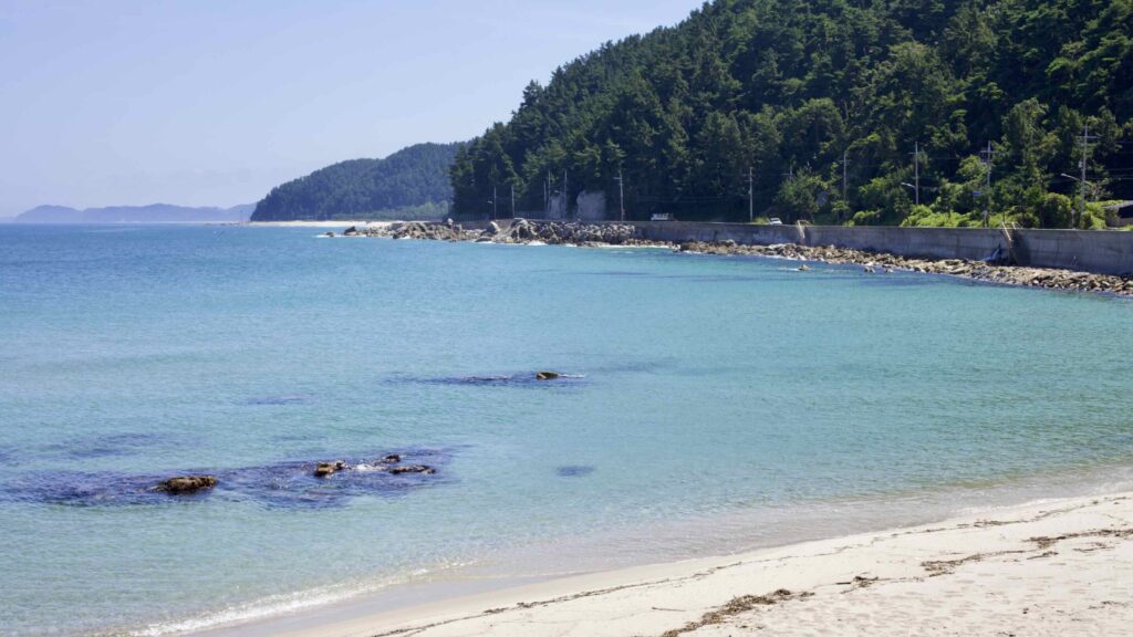 A picture of Osan Port (오산항) in Uljin County, South Korea.