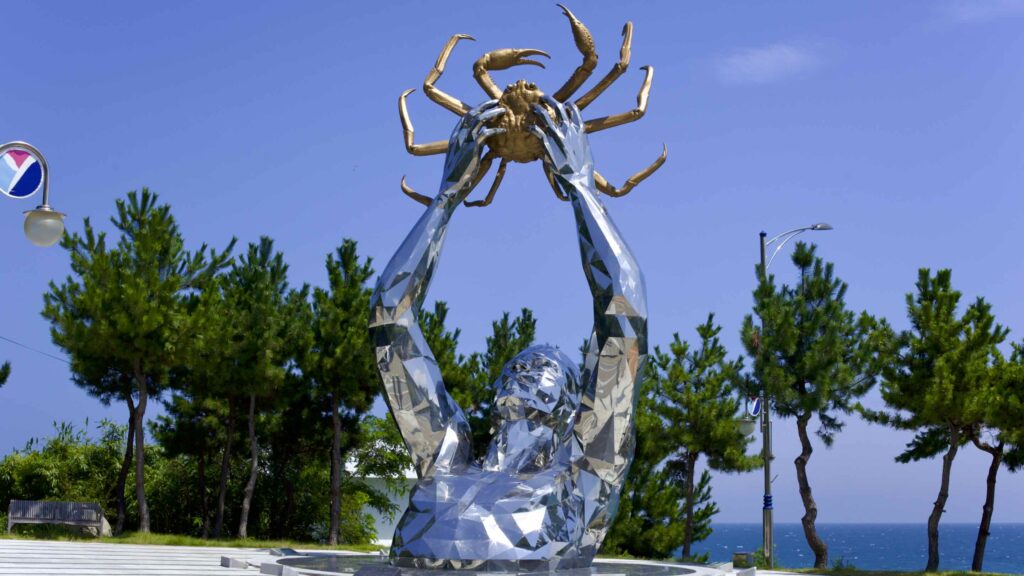 Yeongdeok Sunrise Park in Yeongdeok County, South Korea.