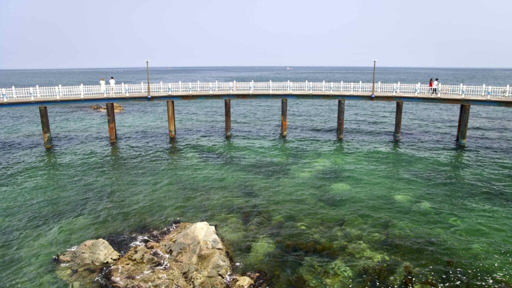 A picture of Samsa Marine Trail (삼사해상산책로) in Yeongdeok County, South Korea.