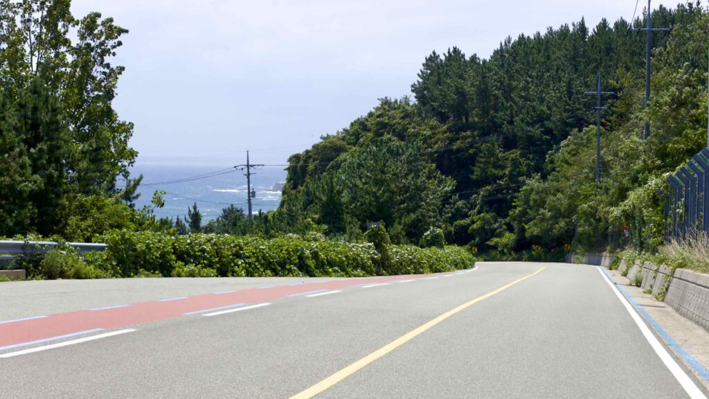 Yeongdeok Sunrise Park in Yeongdeok County, South Korea.