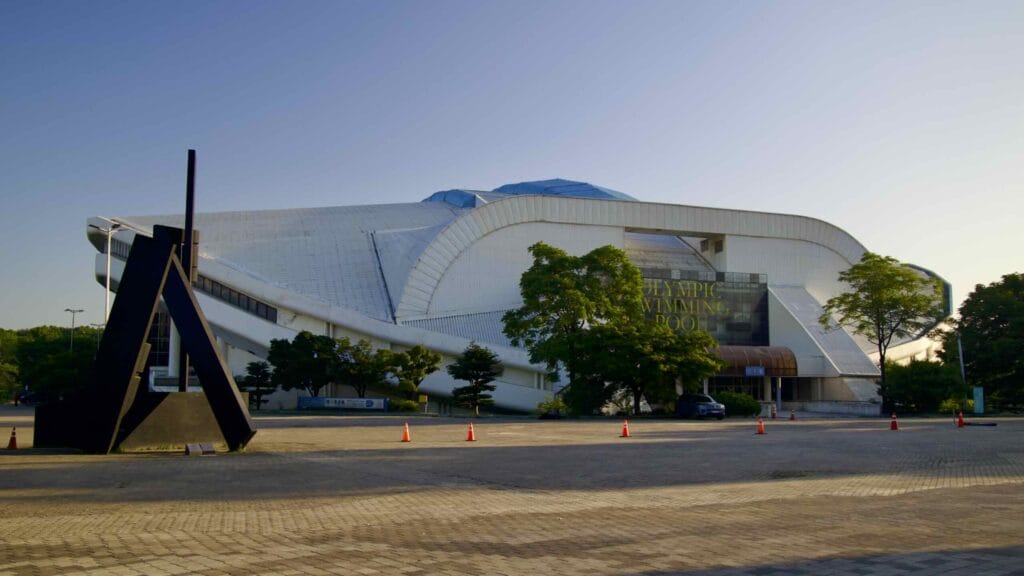 A picture of the Olympic Park (올림픽공원) in the Songpa District in Seoul, South Korea.