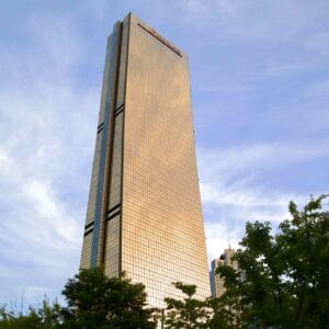 A picture of the 63 Building (63빌딩) in Yeouido Hangang Park (여의도한강공원) in Seoul, South Korea.