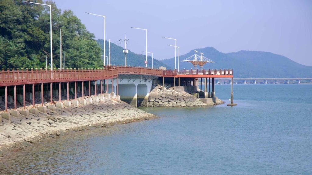 riverside walkway