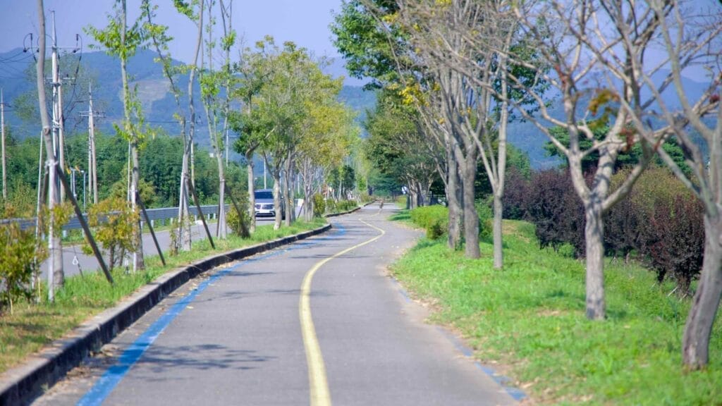 riverside path