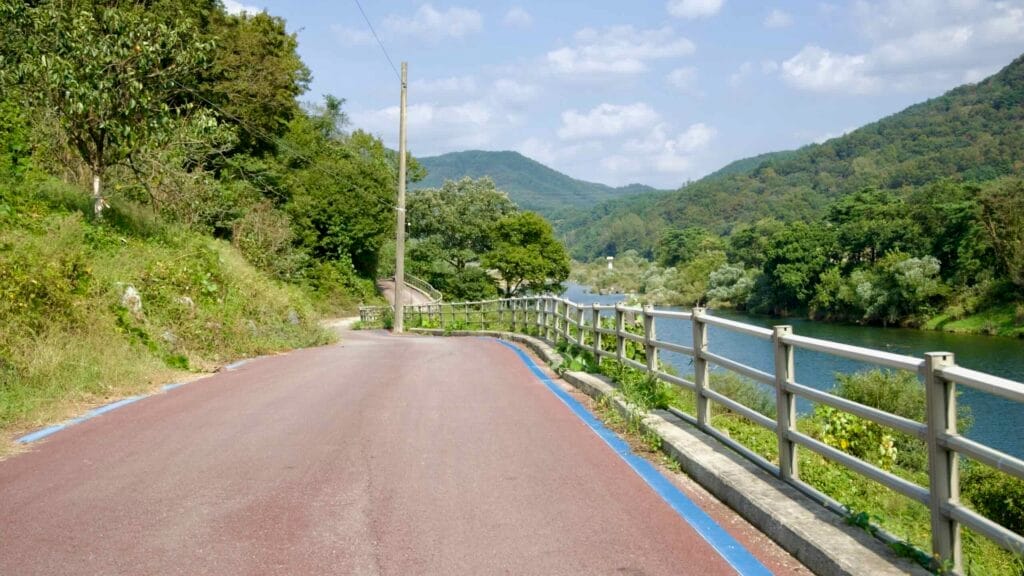 paved road