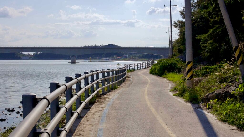 paved road