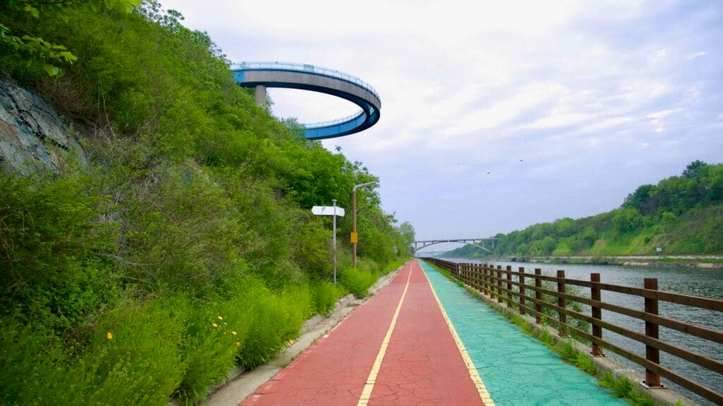 glass-bottom deck Korea