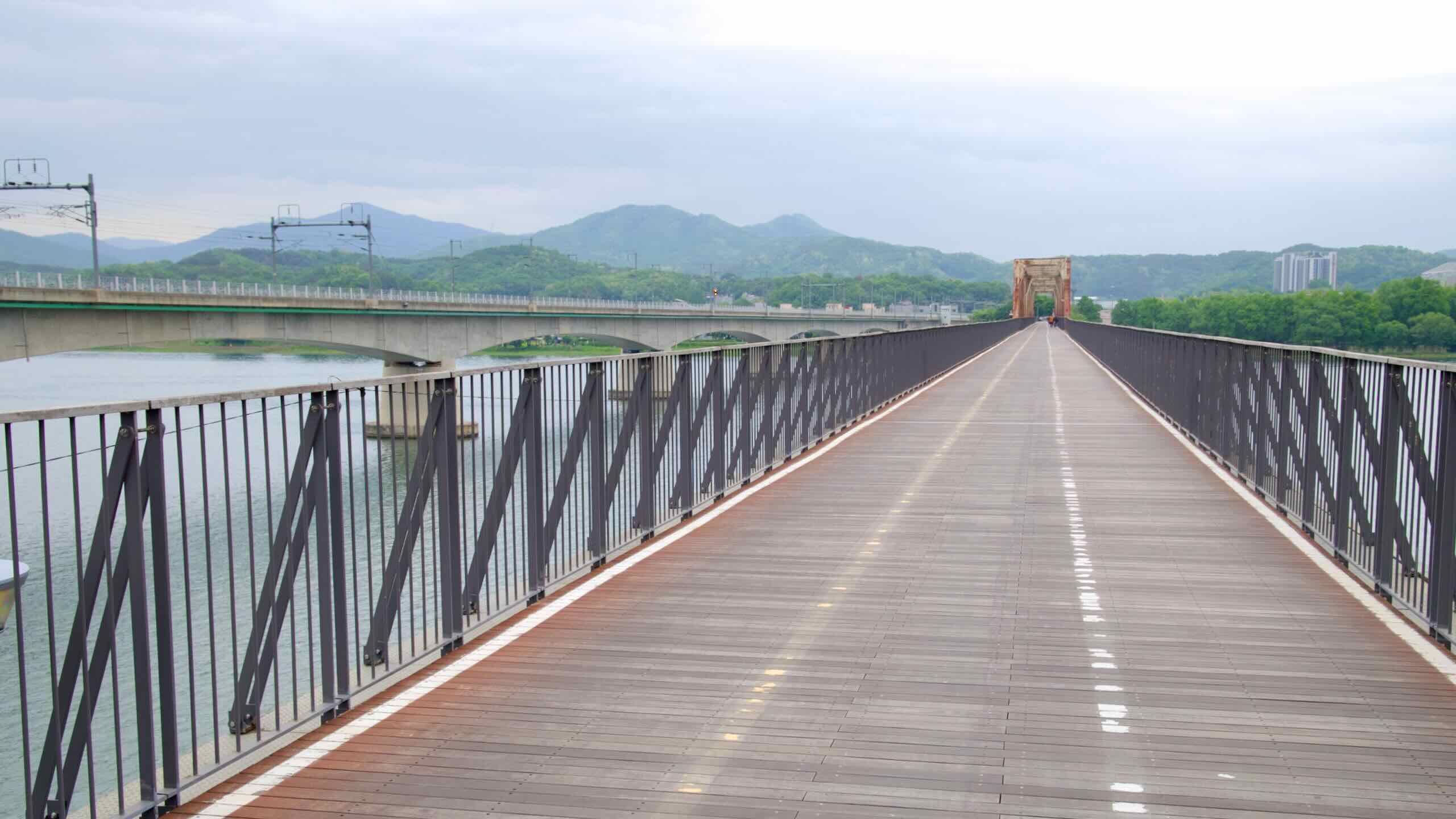 pedestrian bridge Korea