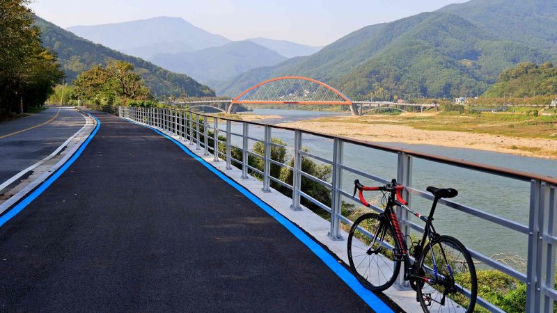 Seomjingang Bike Path - Gokseong Gwangyang - Namdodaegyo Bridge Bike and Path