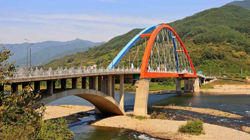 Seomjingang Bike Path - Gokseong Gwangyang - Namdodaegyo Bridge Medium Wide