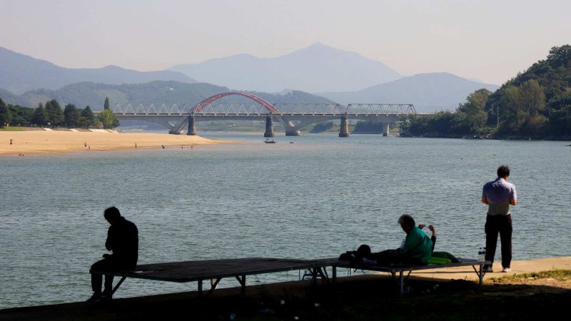Seomjingang Bike Path - Gokseong Gwangyang - Seomjin River Railroad Bridges in Gwangyang